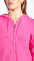Pink Knitted Zip Up