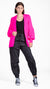 Hot Pink Knitted Cardigan