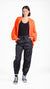 Neon Orange Knitted Cardigan
